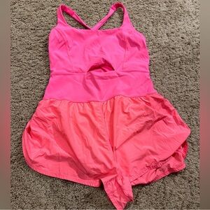 Free People medium Righteous Runsie Flamigo Fizz